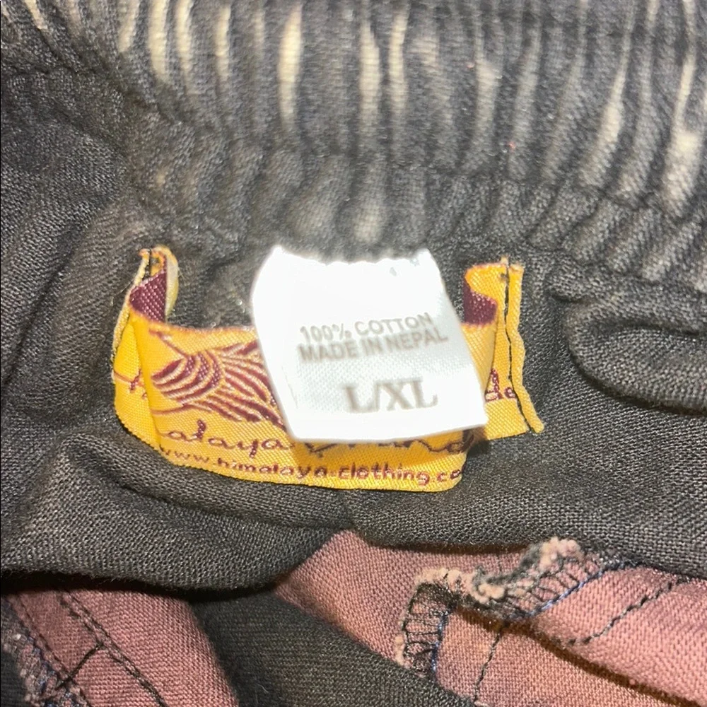 Geometric Patterns Harem Bohemian Pants - Picture 4 of 5